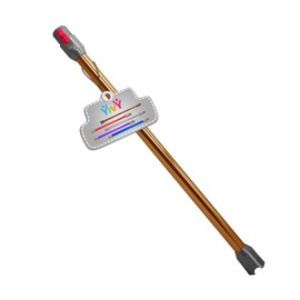 Yivy Quick Release Rod Extension Wand compatible with Dyson V10 Digital Slim V12 Detect Slim Vacuum Cleaner (Golden).