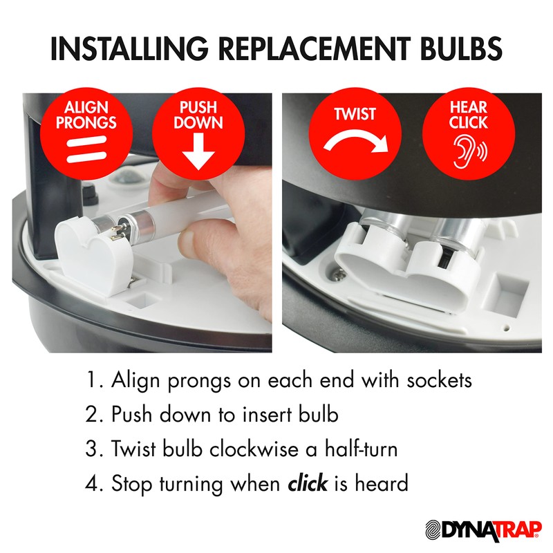 DynaTrap 32050 6-Watt UV Replacement Bulbs for 1 Acre DynaTrap