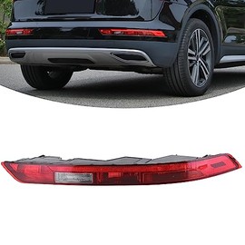 Aublinto Rear Bumper Tail Lamp Assembly 80A945070A, Left Rear Bumper Lower Tail Light Brake Stop Lamp,Compatible For Q5 2018 2019,Brake Tail Reversing Lamp LED Tail Light