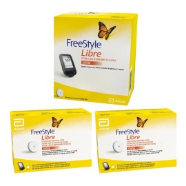 Freestyle Libre Kit De Inicio Incluye 1 Lector Y 2 Sensores