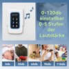 Retekess TH109N Caregiver Pager,Wireless Call Bell for Elderly,850ft Communication Range，120dBAdiustable