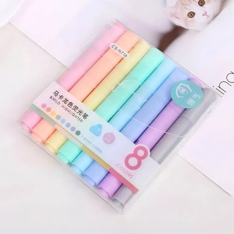 Chosch Marcatextos Chosch Pastel C/8 Piezas