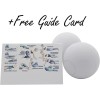8ct Box Lacrosse Balls Very Firm - Practice or Yoga Massage, White
