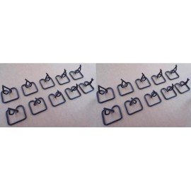 Online Auto Supply 20 OLD SCHOOL BELT/HOOD MOLDING CLIPS! FITS 1930-50's CARS AND TRUCKS