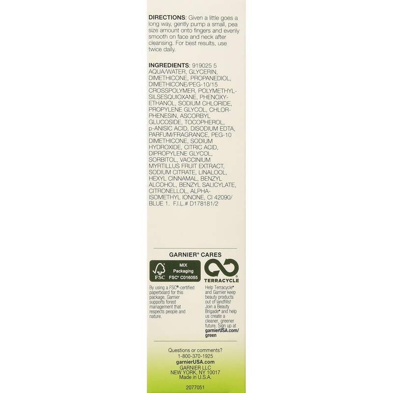 Garnier SkinActive Miracle Anti-Fatigue Wake-Up Hydra-Gel Moisturizer, 1.7 Fluid Ounce