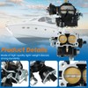 Black 3310-864940A01 Marine Carburetor For Mercruiser 3.0 L 2.5L 2