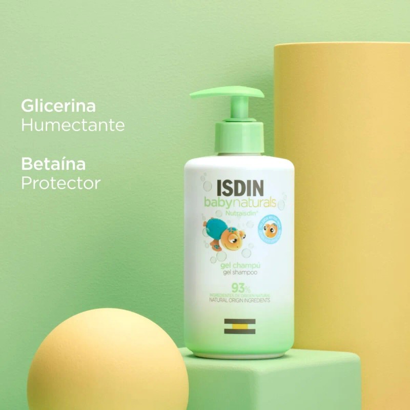 Gel Shampoo Baby Naturals Nutraisdin 400Ml Isdin