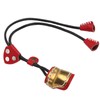 Archery Thumb Protector Regulable Design Safety Rope Brass Cowhide Material