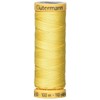 Gutermann Natural Cotton Thread 110 Yards-Yellow