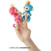 small hand glue monkey hugmine (blue)