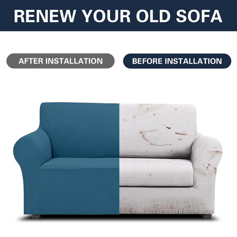Cupuamon 2026 New Stretch Loveseat Sofa Slipcovers Couch Cover for