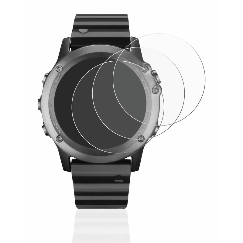 Savvies 6 Pack Screen Protector compatible with Garmin fenix 3/3