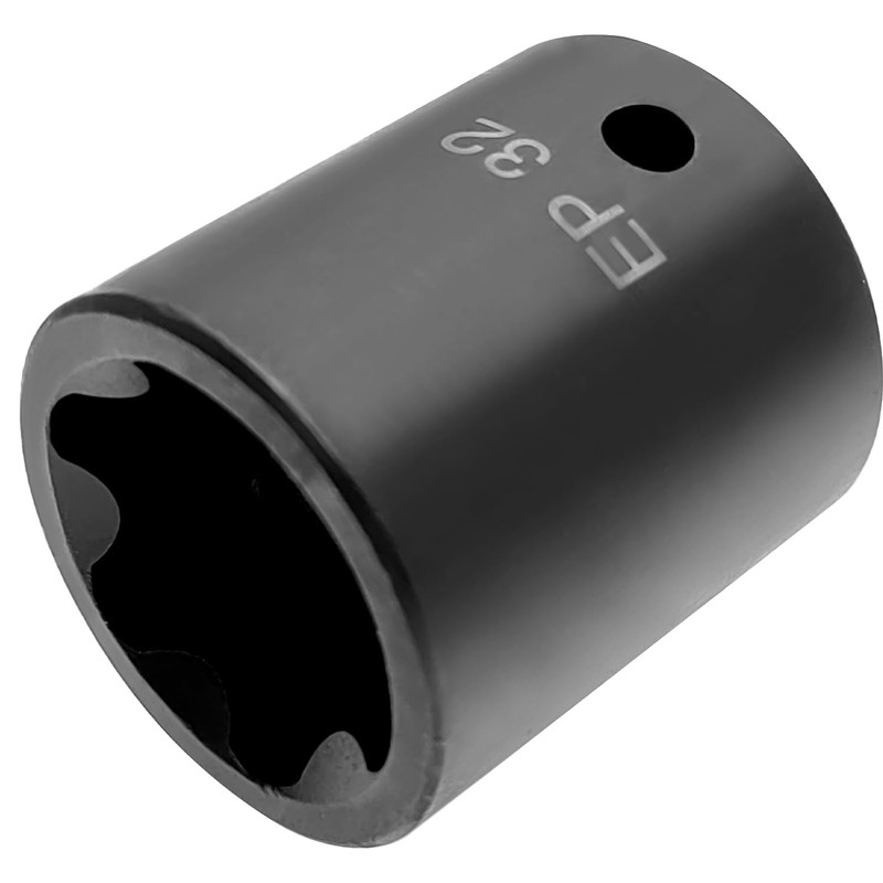 ZKTOOL EP Socket EP32,6 Point 1/2'' drive External Torx Plus