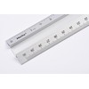 Helix Non-Slip Metal Safety Ruler, Silver, 12 inch / 30cm
