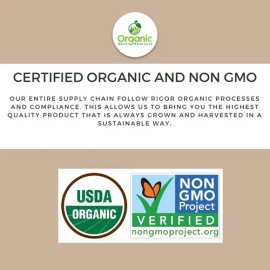 Organic Spice Resource Cúrcuma Orgánica En Polvo 454 G