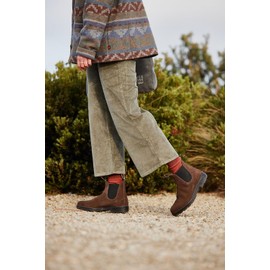 Blundstone Originals 2410 Unisex Suede Leather Chelsea Boots, Brown Suede, 10 US Men / 12 US Women / 9 AU