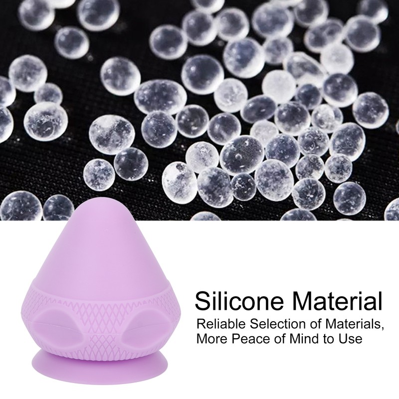 Massage Ball Absorption Fine Workmanship Ergonomically Silicone Manual Massage BallPurple