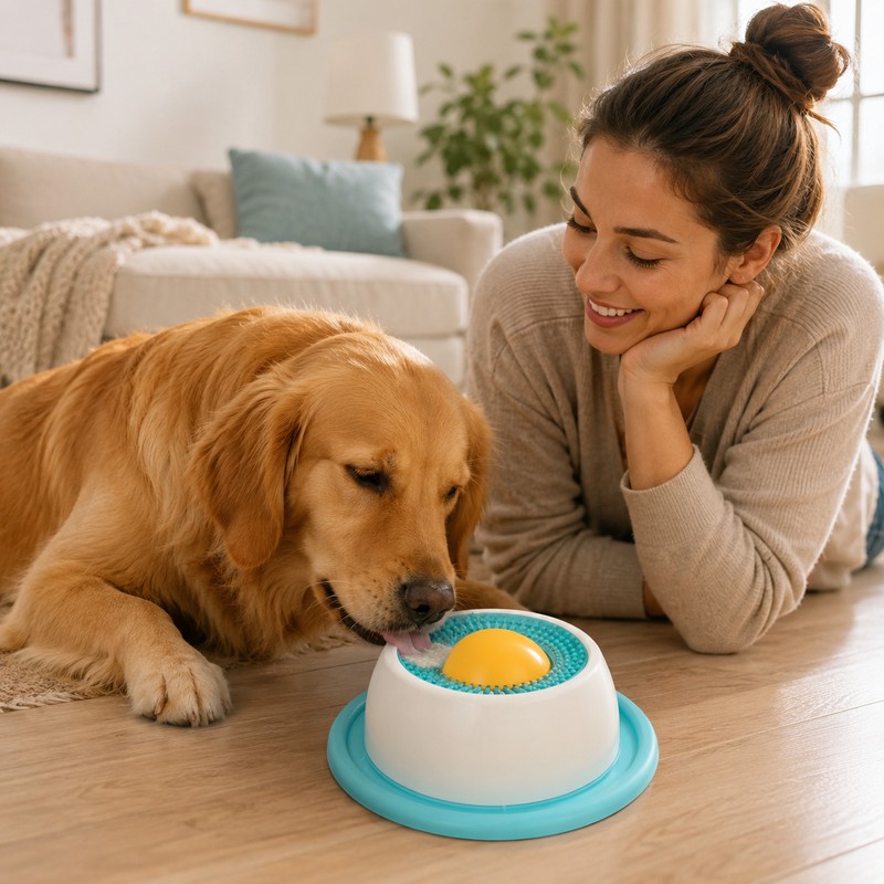 Pet Lick Mat Slow Feeder for Dogs & Cats –