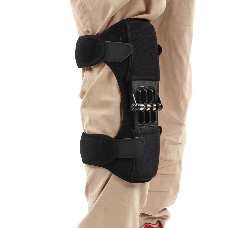 Knee Support Brace Spring Powered Knee Protection Booster Joint Stabilizer