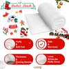KAMEUN Artificial Snow Roll, Christmas Fake Snow Blanket Soft Large