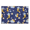 TupTam Children's Pillow Case with Decorative Patterns, Fox Stars/Dark Blue,