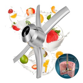 Incycall Replacement Blender Blade Compatible with Ninja Creami NC500 Series, Mixing Blade Replacement for Ninja Ice Creami Accessories forNC501 CN501CO NC500C NC501C NC501H