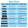 PATIKIL ABS Knife Cover Sleeves for 7" Chopping Knife Cleaver,