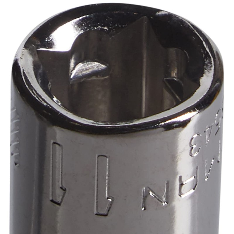 CRAFTSMAN Shallow Socket, Metric, 3/8-Inch Drive, 11mm, 6-Point (CMMT43543)