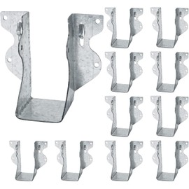LukLoy 10 Pack 2x4 Joist Hanger 20 Gauge Galvanizing Face Mount Joist Hangers for Wood