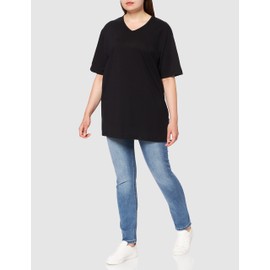 TRIGEMA V-Neck Shirt Organic Cotton S, black-C2C