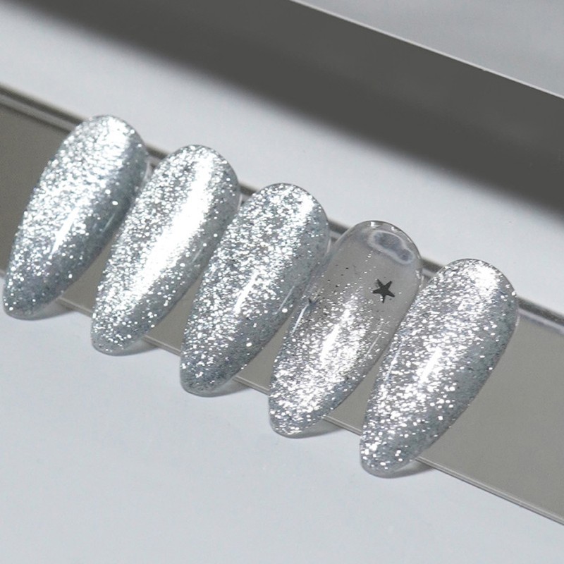 Cats Me Mag Ring Silver Magnet Gel / 캣츠미 마그링