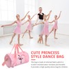 Pinsheng Girls' Ballet Dance Bags, Princess Shoulder Bag, Pink Sports