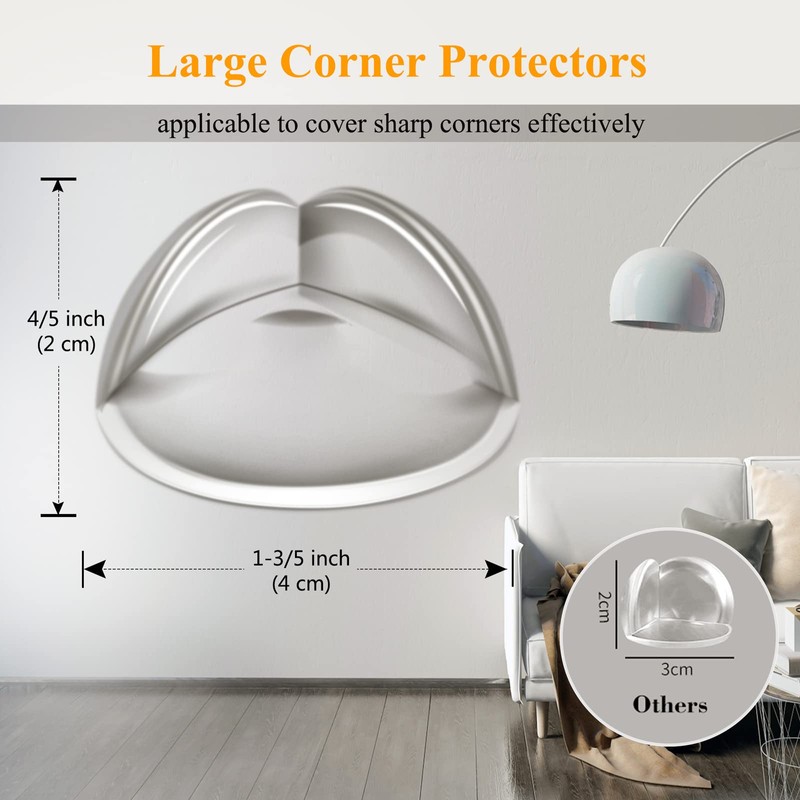 Protector de esquina para muebles de bebé, 16 unidades, protectores