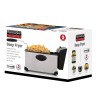 Continental Electric PS75911 Electric Deep Fryer, 3 Liter, Silver