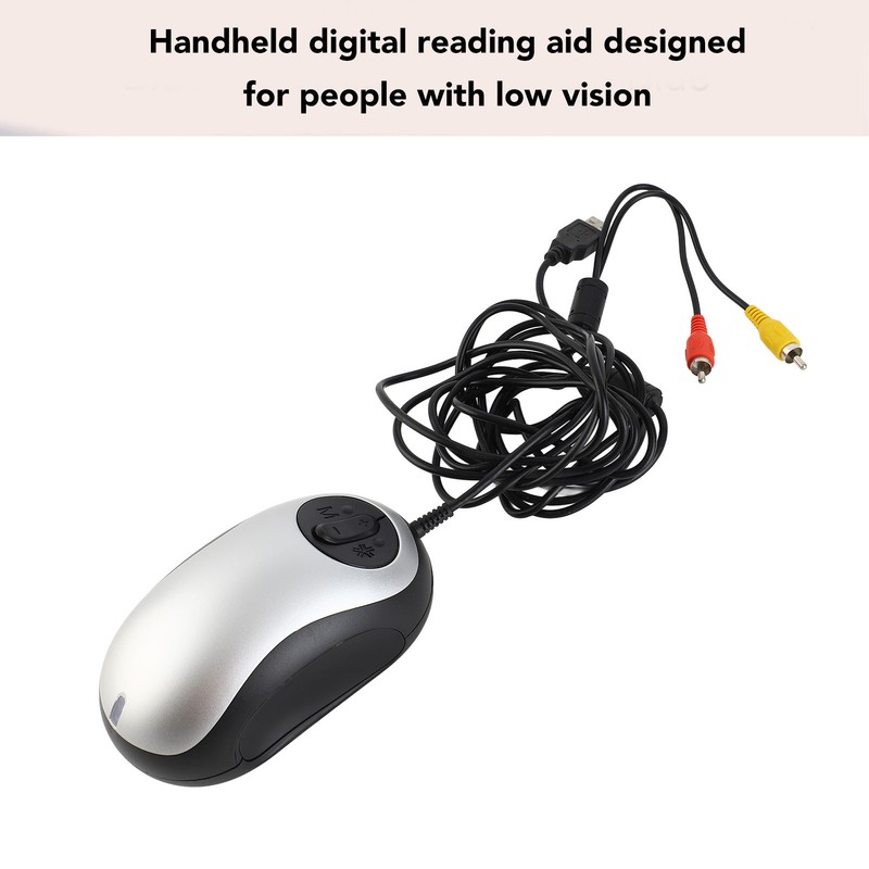 Digital Visual Reading Assist Magnifying Electronic Reading Aid Mouse for