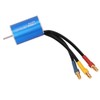 Brushless Motor 2435 3300KV Waterproof Red Aluminum Alloy CNC Machining