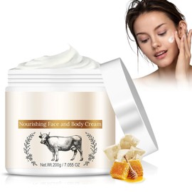 Beef Tallow Balm, Nourishing Rejuvenating Cream, Talg für Hautpflege, für Gesicht und Körper Schlagsahne Moisture, für Tiefe Feuchtigkeitspflege, Beruhigende Linderung, cream4-8