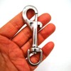 JY-MARINE Stainless Steel 316 Swivel Eye Bolt Snap Hook-Choose Size