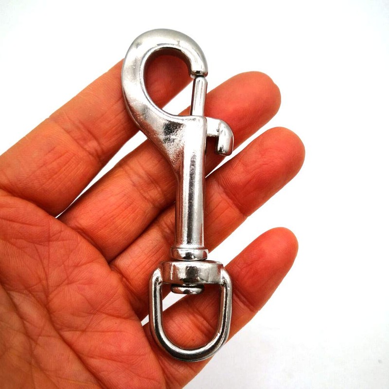 JY-MARINE Stainless Steel 316 Swivel Eye Bolt Snap Hook-Choose Size