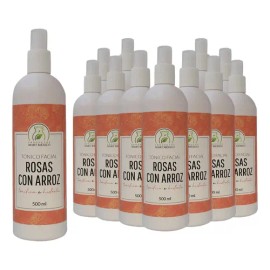 Pack de Tónicos Faciales Hidratantes de Rosas y Arroz para Todo Tipo de Piel, con 12 Unidades de Productos Mart Mexico