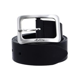 MUSTANG Women's Leather Belt 3.5 W75 Black, black