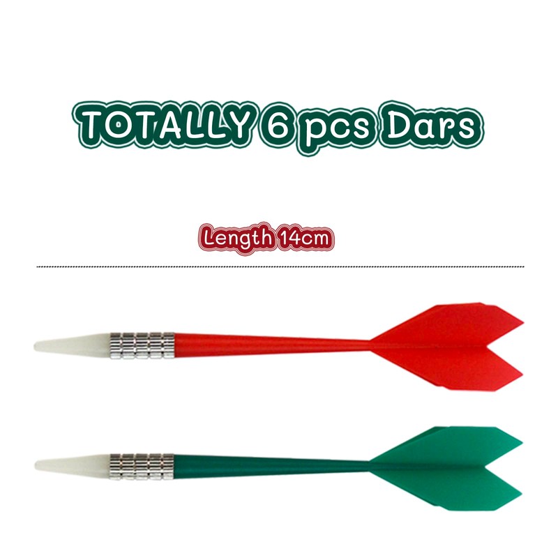 HelaCueil Soft Tip Safety Darts 6 Pack / 3 x