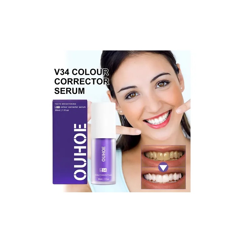 Pasta De Dientes Morada Para Blanquear Los Dientes 30ml