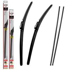 HEYNER Fits Skoda Enyaq 2022-onwards All Season Windscreen Wiper Blades With Extra Refill Rubber 28" 18" HAS2818ST