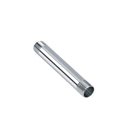 1Pcs Stainless Steel Pipe Fittings, Male Threaded Pipe Fitting for Air Pipe, Water Pipe, Fuel Pipe (DN25 1" 300mm)