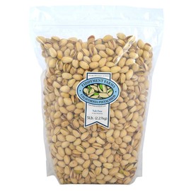 Pistachios, In-Shell Salt Free, 5 Pound
