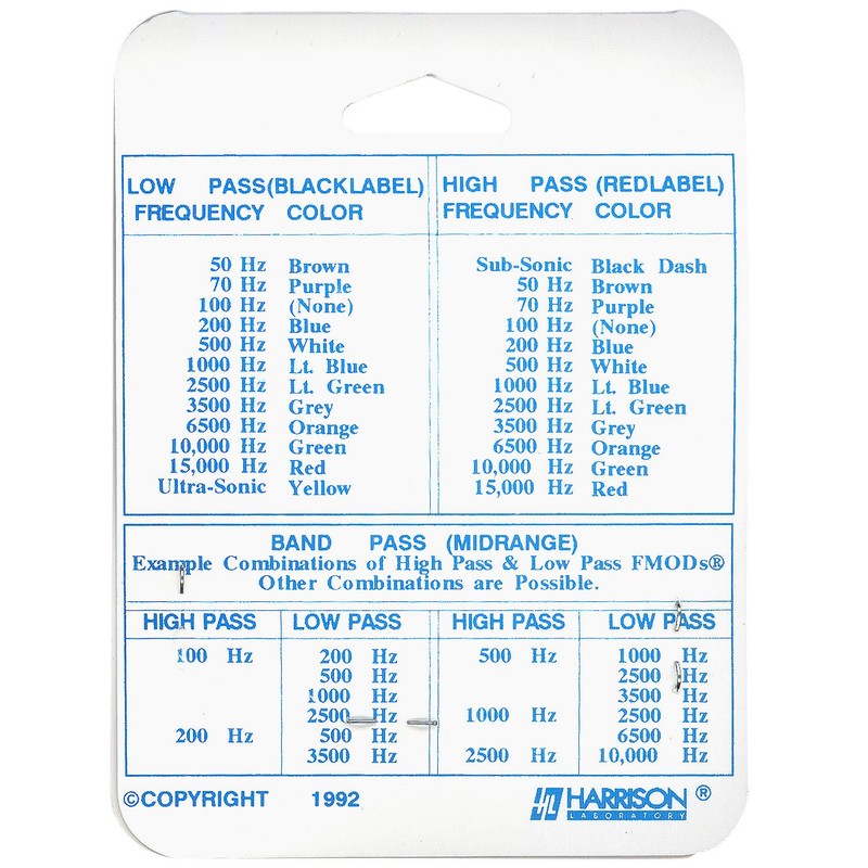 Harrison Labs FMOD Inline Crossover Pair 20 Hz High Pass