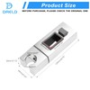Dreld Shower Head Slider Holder, Adjustable Shower Handset Bracket Bathroom