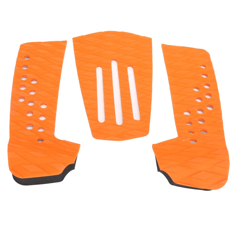 3 Pcs Surfboard Traction Pad AntiSkid MoistureProof Surf Deck Mat