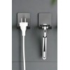 4 Pcs Razor Holder for Shower Bathroom Adhesive Hooks,Self Adhesive